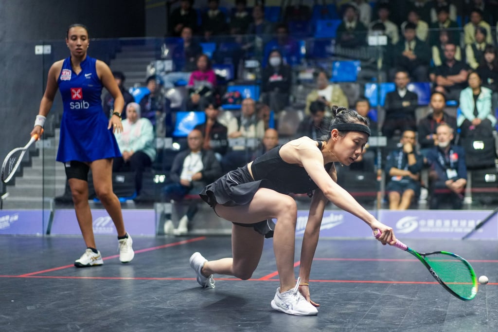 Tomato Ho wore black in tribute to the victims of the Tai Po fire. Photo: Mike Chan