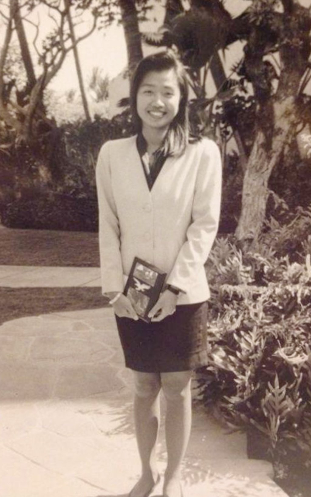 Rainy Chan in Hawaii, in the 1980s. Photo: courtesy Rainy Chan