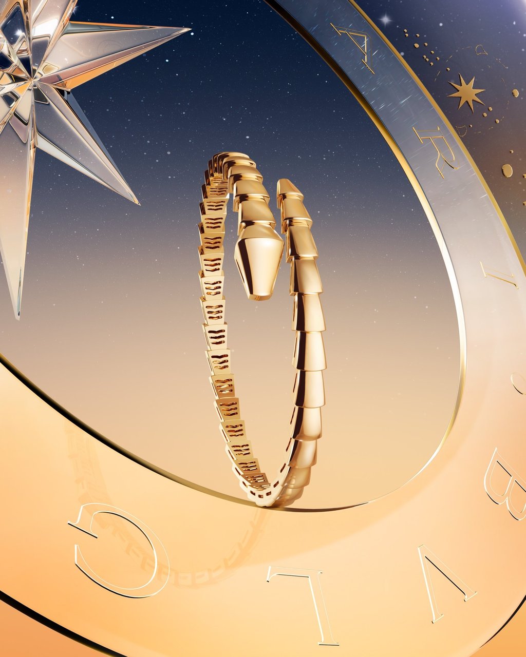 Bulgari takes inspiration from the serpent. Photo: Handout