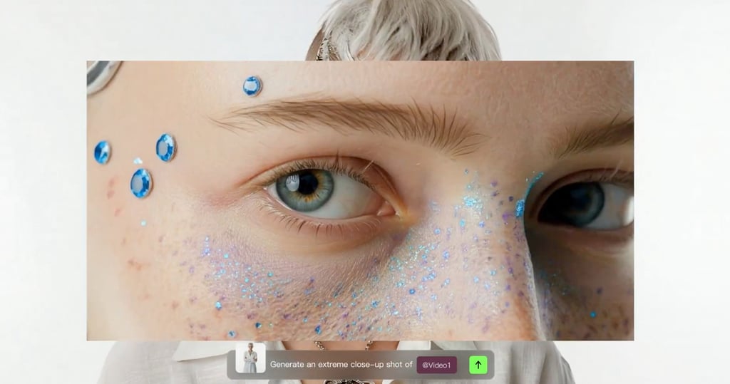 A screenshot showing the video editing capabilities of Kuaishou’s new model. Photo: Handout A screenshot showing the video editing capabilities of Kuaishou’s new model. Photo: Handout
