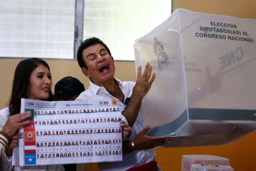 Presidential candidate Salvador Nasralla. Photo: Reuters