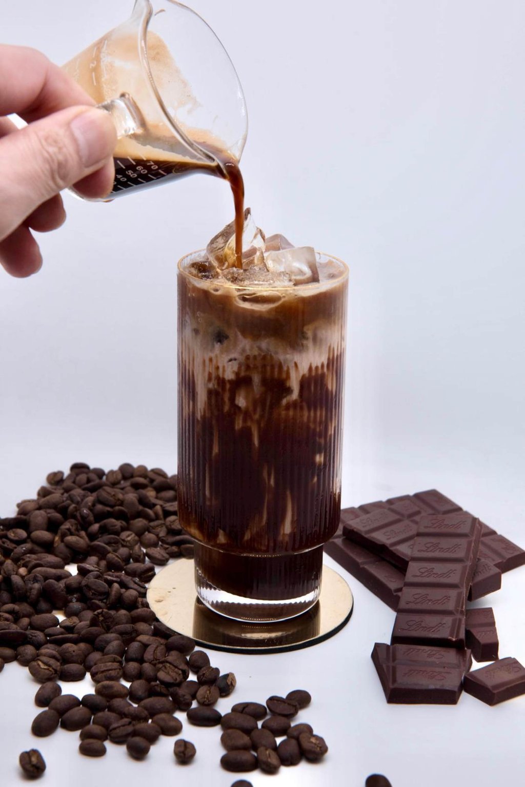 The iced mocha is a signature at Neoart³ Coffee Lover. Photo: Handout