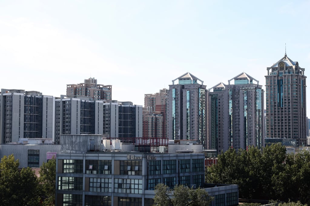 A general view of residential buildings in Beijing. Photo: EPA