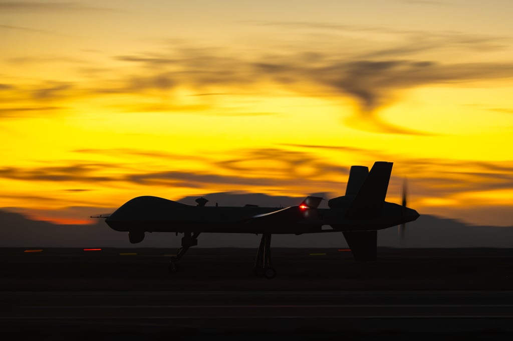 An undisclosed number of MQ-9 Reaper drones have been deployed to the Philippines by the US Marine Corps. Photo: Handout