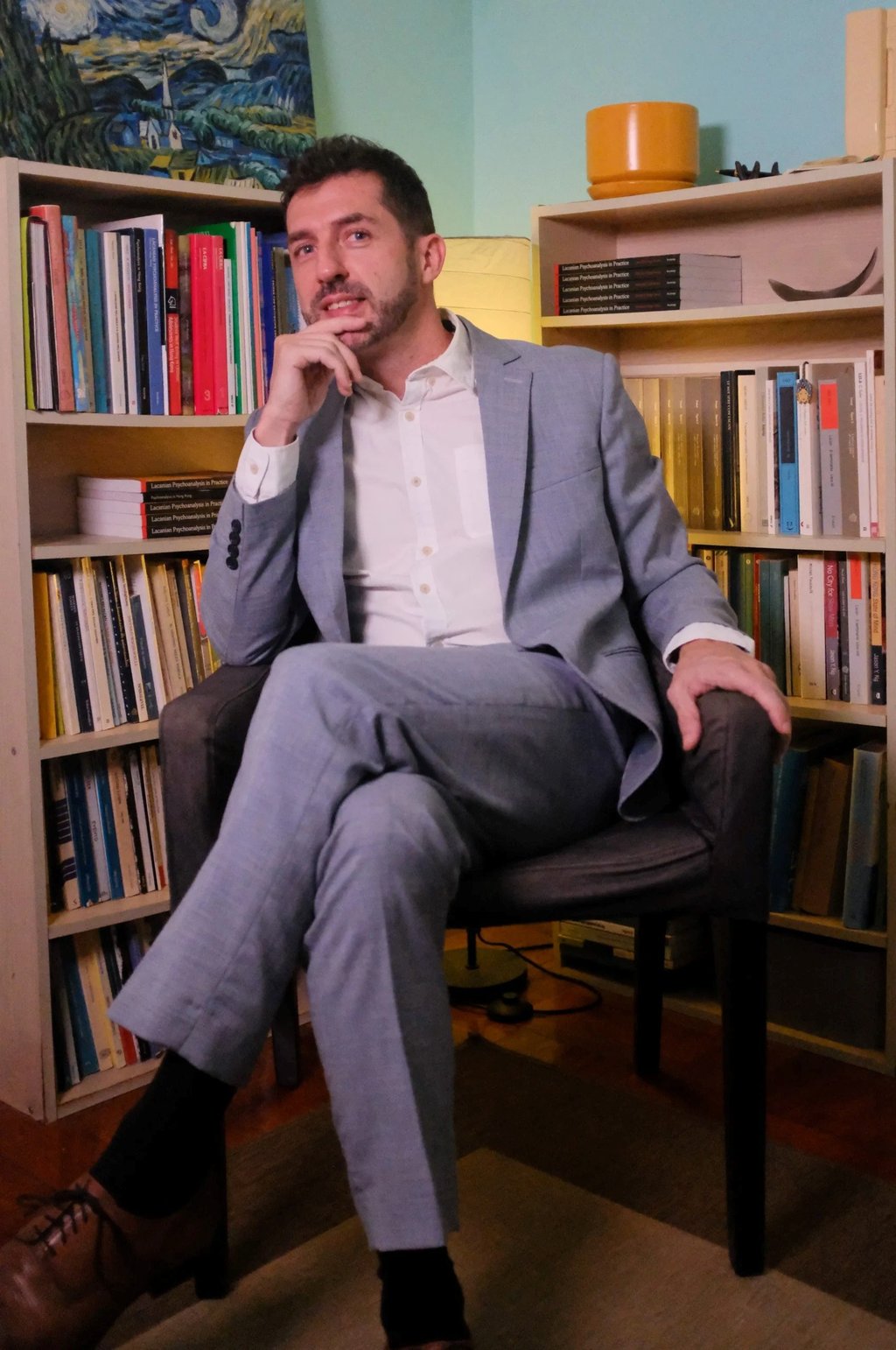 Diego Busiol is a psychoanalyst in Hong Kong. Photo: diegobusiol.com Diego Busiol is a psychoanalyst in Hong Kong. Photo: diegobusiol.com