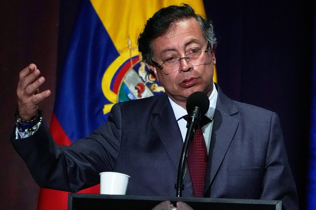 Colombia’s President Gustavo Petro. Photo: AP