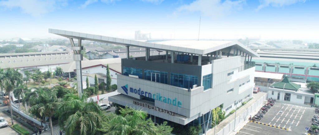 PT Modernland Realty Building located in the Cikande Industrial Estate. Photo: Handout