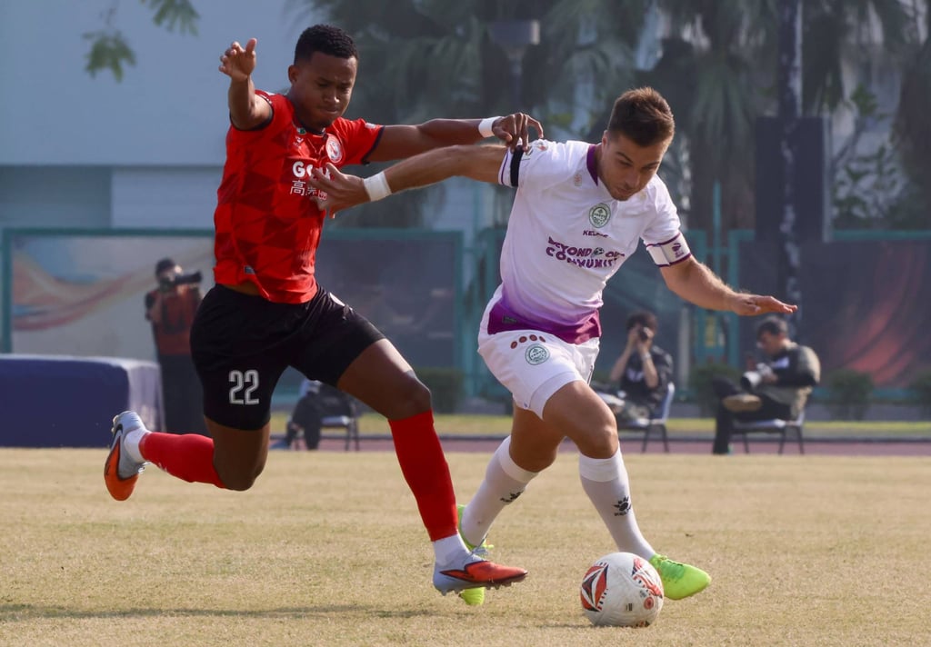 Tai Po started strongly, dominating the opening half. Photo: Jonathan Wong