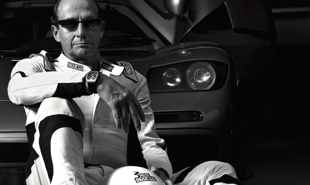 Richard Mille himself, co-founder of the brand, as pictured in the book. Photo: Handout