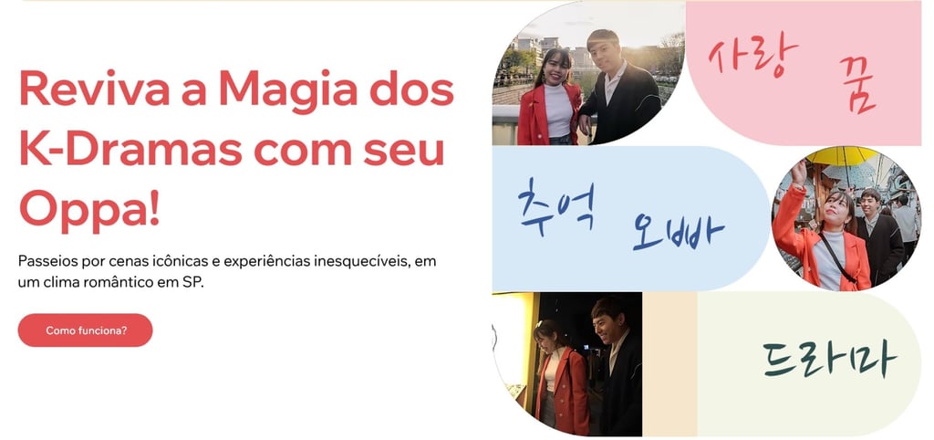 The Brazilian dating service KDramaDate advertises itself as a service that lets women “relive the magic of K-dramas”. It is now under investigation for sexual exploitation. Photo: Handout