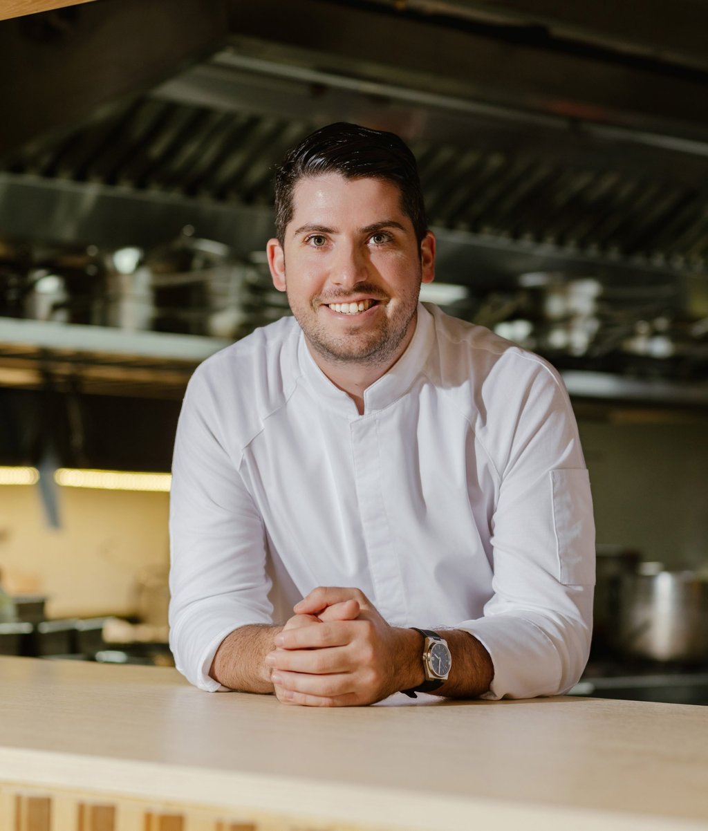 Chef Loïc Portalier of Louise is one of six chefs from Jia Group restaurants coming together for a charity dinner with 100 per cent of the proceeds going to the Hong Kong Red Cross. Photo: Nicholas Wong