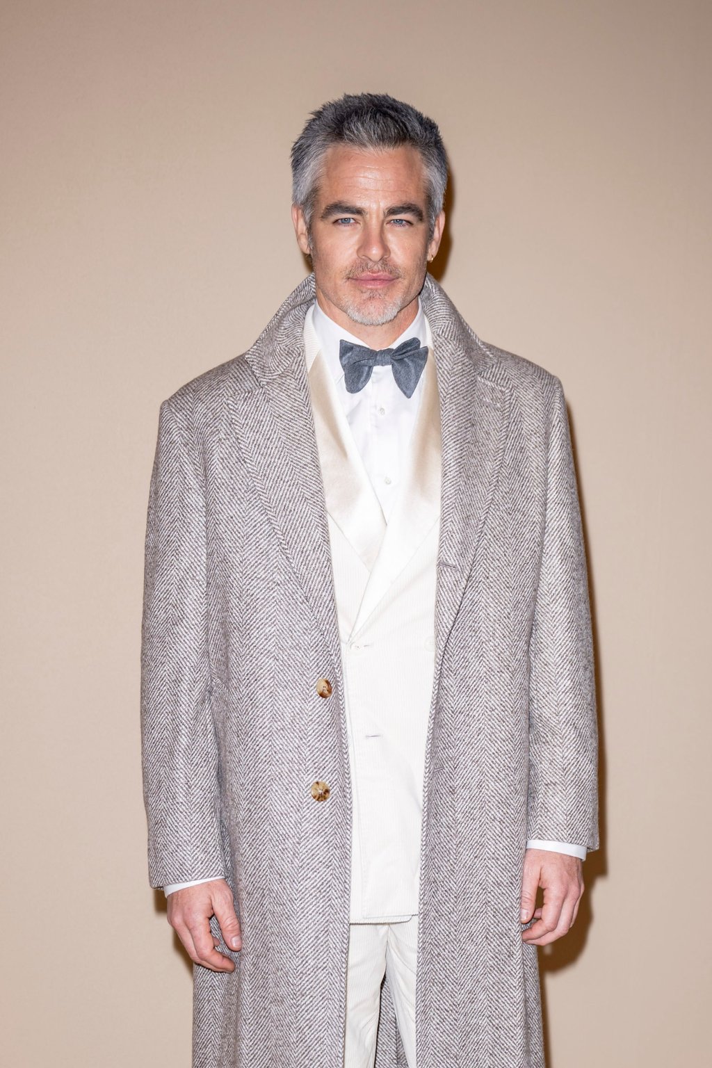 American actor Chris Pine, also at the premiere, is frequently spotted wearing Brunello Cucinelli. Photo: WireImage