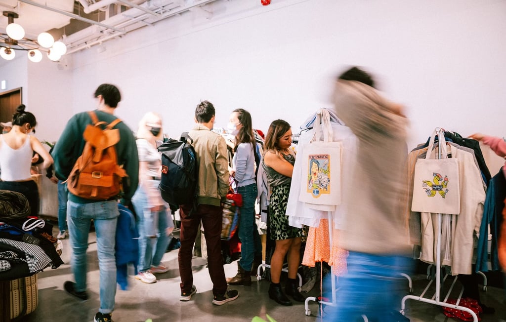 Top Swop will be donating all ticket proceeds from its upcoming vintage and second-hand clothes swap event at the Eaton Hotel’s cocktail bar, Terrible Baby. Photo: courtesy Top Swop