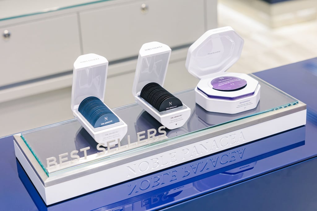 Noble Panacea Absolute Intense Renewal Serum, Nourishing Lift Oil and Exceptional Chronobiology Sleep Mask. Photo: Handout Noble Panacea Absolute Intense Renewal Serum, Nourishing Lift Oil and Exceptional Chronobiology Sleep Mask. Photo: Handout