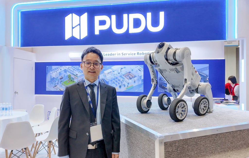 Felix Zhang, founder and CEO of Pudu Robotics. Photo: Wency Chen Felix Zhang, founder and CEO of Pudu Robotics. Photo: Wency Chen
