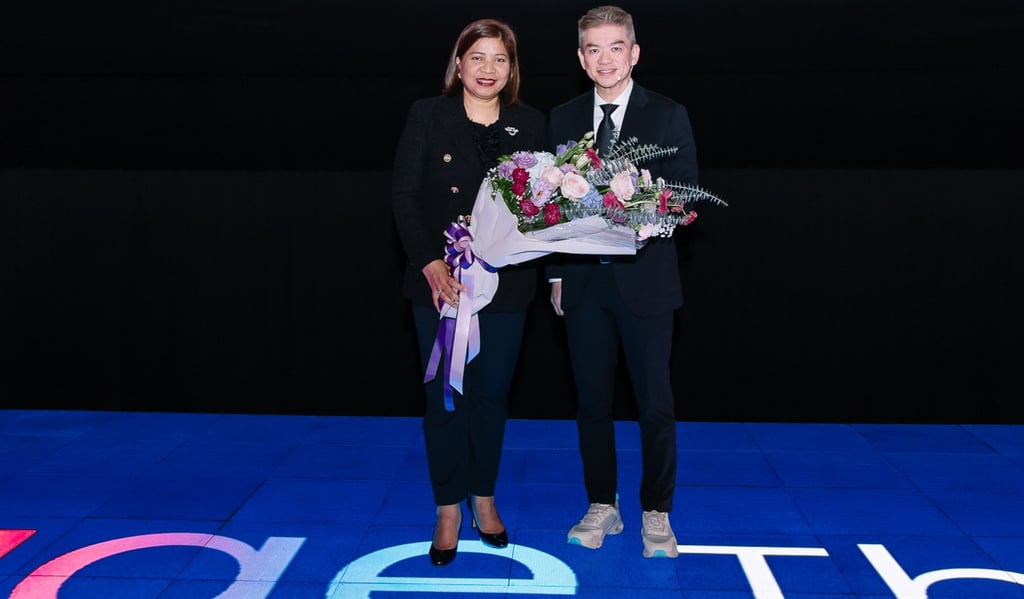 Daryl Lee (right), group CEO of Dida Holdings, with Chiravadee Khunsub, deputy governor for international marketing (Europe, America, Middle East and Africa) of the Tourism Authority of Thailand, at an event the company hosted for the hospitality sector in Thailand.