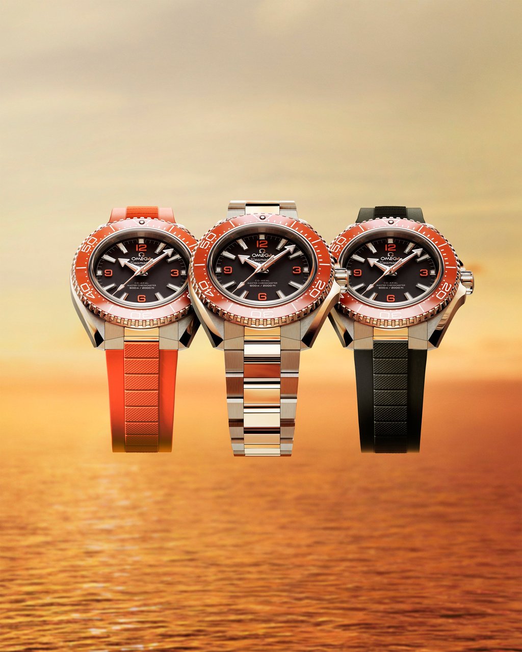 Omega’s Planet Ocean line pays tribute to the watchmaker’s diving heritage. Photo: Handout Omega’s Planet Ocean line pays tribute to the watchmaker’s diving heritage. Photo: Handout