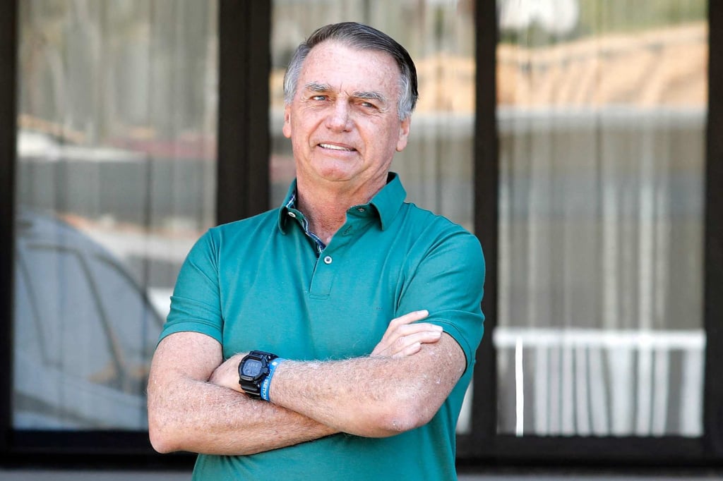 Former Brazilian president Jair Bolsonaro in September. Photo: AFP Former Brazilian president Jair Bolsonaro in September. Photo: AFP