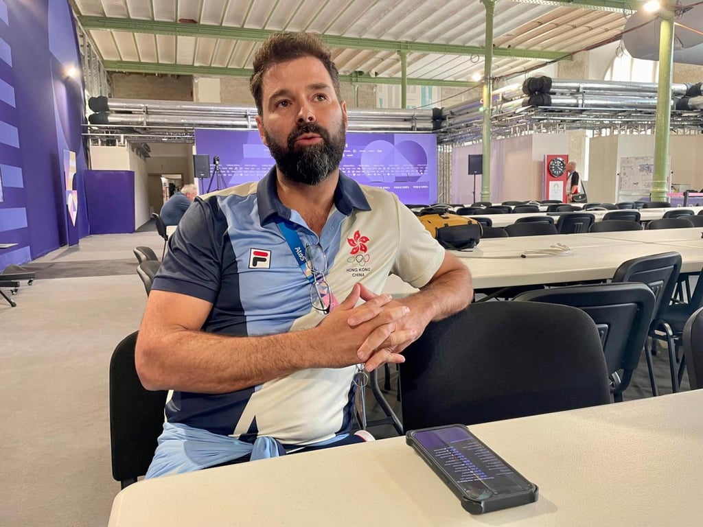 Greg Koenig said Hong Kong fencers’ minds were still on the National Games. Photo: Mike Chan