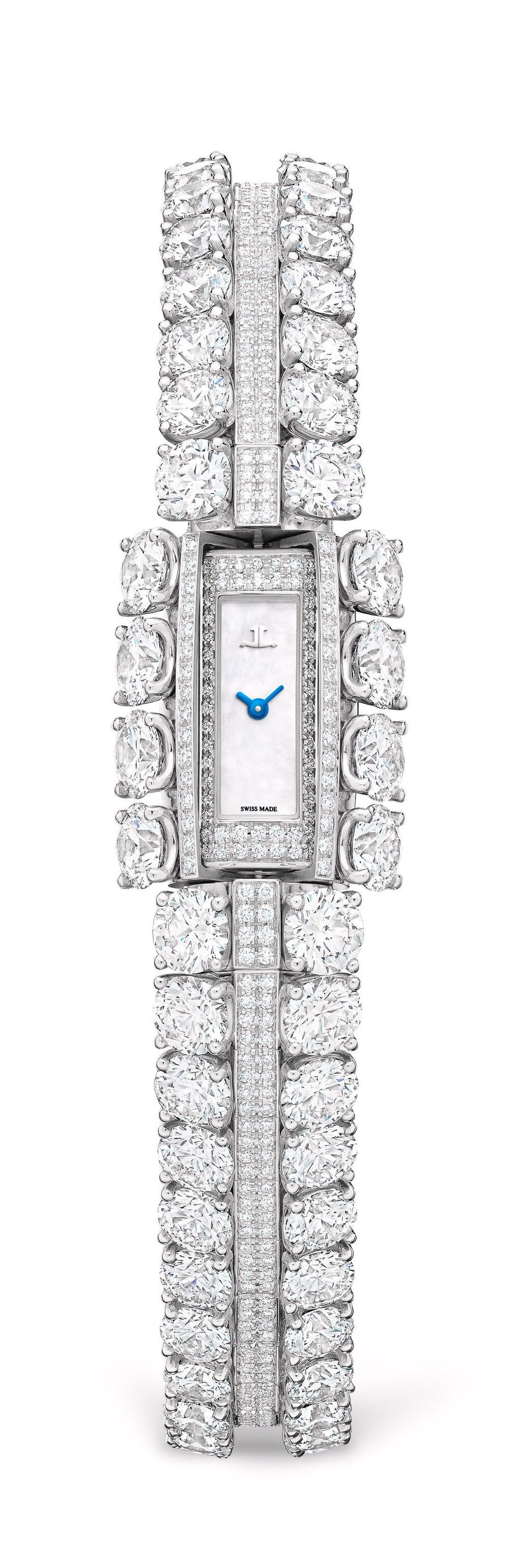 Jaeger-LeCoultre 101 Secrets watch in platinum. Photo: Handout Jaeger-LeCoultre 101 Secrets watch in platinum. Photo: Handout