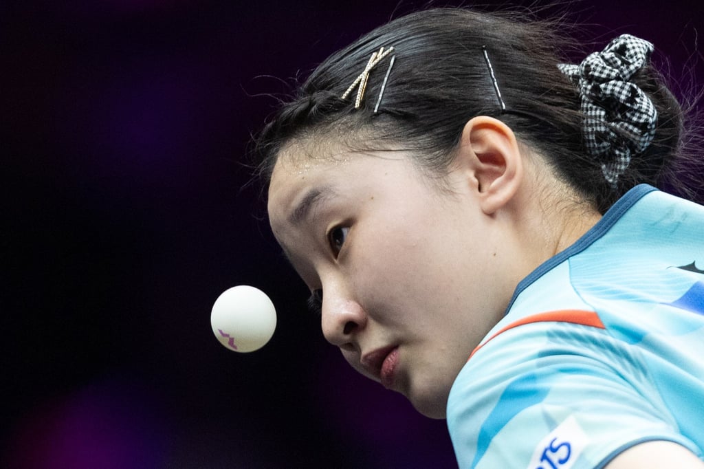 Japan’s Miwa Harimoto has not beaten Wang Manyu in their seven meetings. Photo: Xinhua Japan’s Miwa Harimoto has not beaten Wang Manyu in their seven meetings. Photo: Xinhua