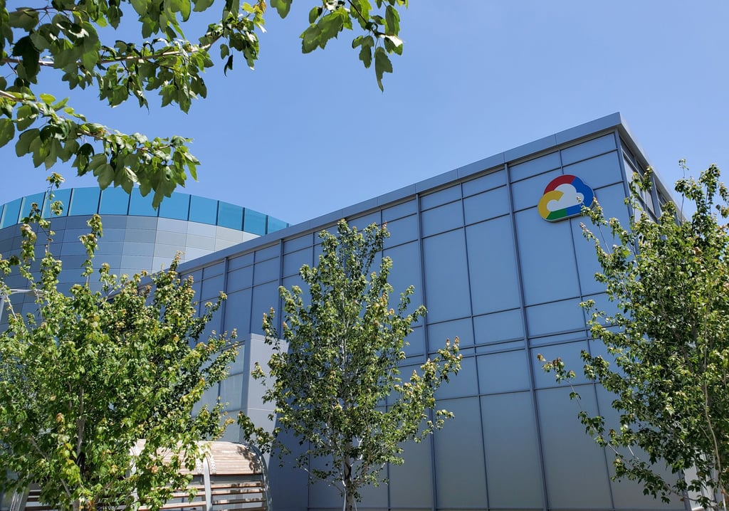 A Google Cloud logo outside the Google Cloud computing unit’s headquarters in Sunnyvale, California, June 19, 2019. Photo: Reuters A Google Cloud logo outside the Google Cloud computing unit’s headquarters in Sunnyvale, California, June 19, 2019. Photo: Reuters