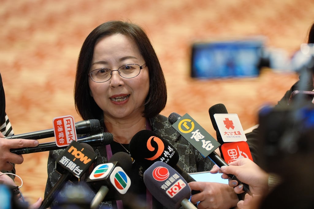 Chamber chairwoman Agnes Chan says the geopolitical environment is more stable. Photo: Eugene Lee Chamber chairwoman Agnes Chan says the geopolitical environment is more stable. Photo: Eugene Lee