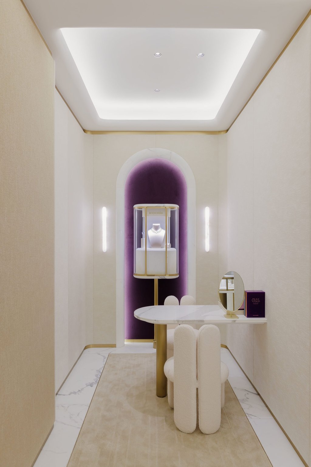 Inside Boghossian’s new boutique at Macau’s Wynn Palace. Photo: Handout