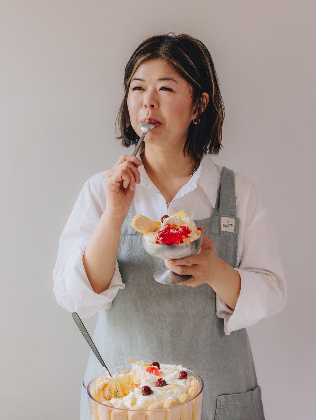 Food stylist Gloria Chung in her studio in Tai Tong. Photo: Jocelyn Tam Food stylist Gloria Chung in her studio in Tai Tong. Photo: Jocelyn Tam