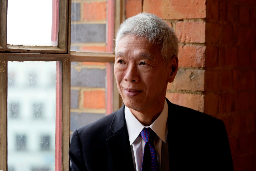 Lee Hsien Yang, granted UK political asylum over alleged persecution in Singapore, is interviewed in London in October 2024. Photo: AP