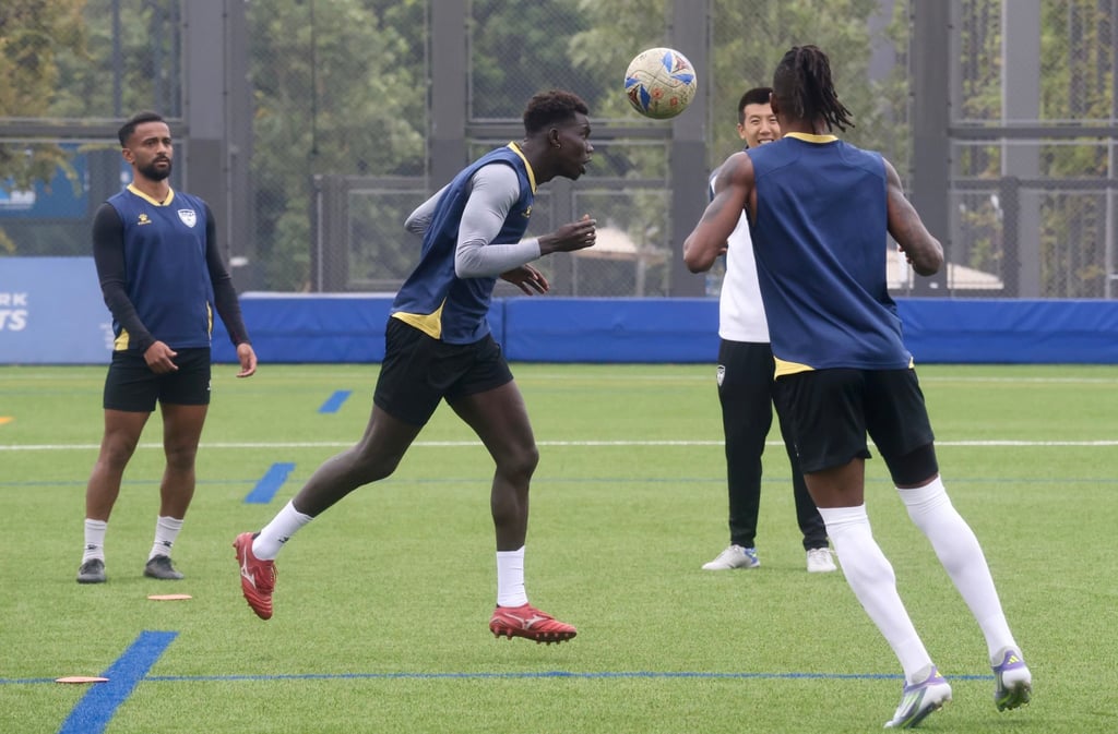 Valentino Yuel is confident he will soon be in the groove with his new club. Photo: Jonathan Wong Valentino Yuel is confident he will soon be in the groove with his new club. Photo: Jonathan Wong