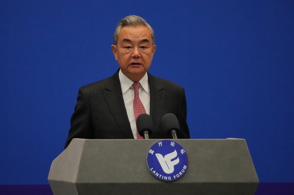 In July, Chinese Foreign Minister Wang Yi stated that Beijing did not want to see a Russian loss in Ukraine, but denied that China was materially supporting Russia’s war effort. Photo: AP