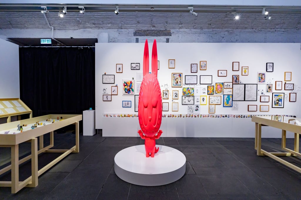 “Monsters by Monsters: Now and Then”, at Asia Society Hong Kong Center, charts the evolution of Labubu creator Kasing Lung’s other mischievous creatures. Photo: handout