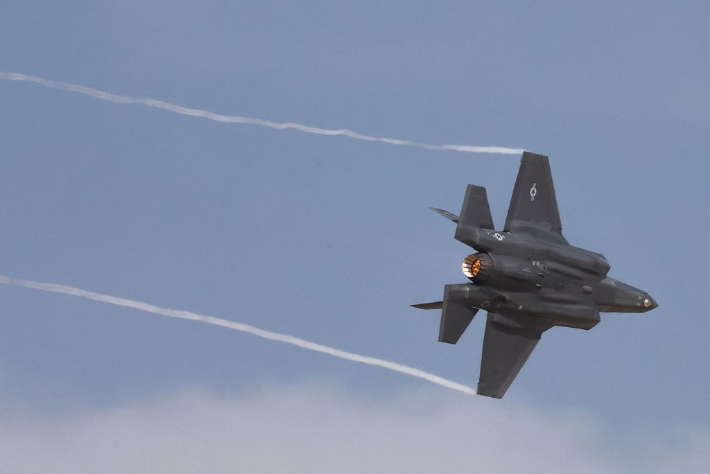 The F-35 fighter jet upgrade has been delayed. Photo: Reuters The F-35 fighter jet upgrade has been delayed. Photo: Reuters