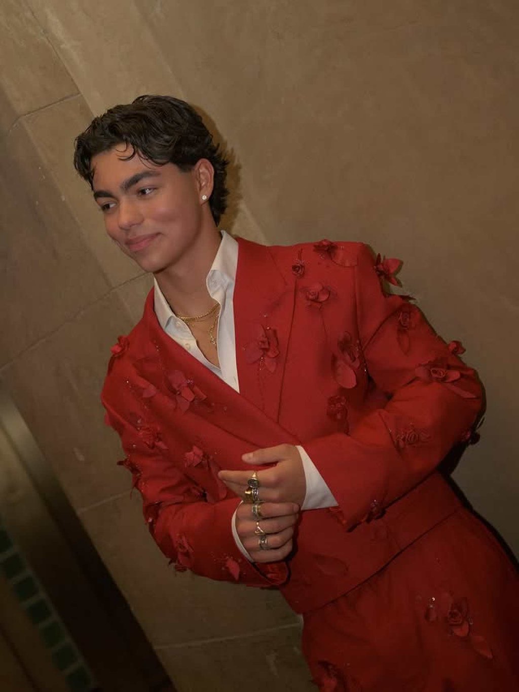 Malachi Barton at the premiere of Zombies 4: Dawn of the Vampires in July. Photo: @malachibarton/Instagram Malachi Barton at the premiere of Zombies 4: Dawn of the Vampires in July. Photo: @malachibarton/Instagram