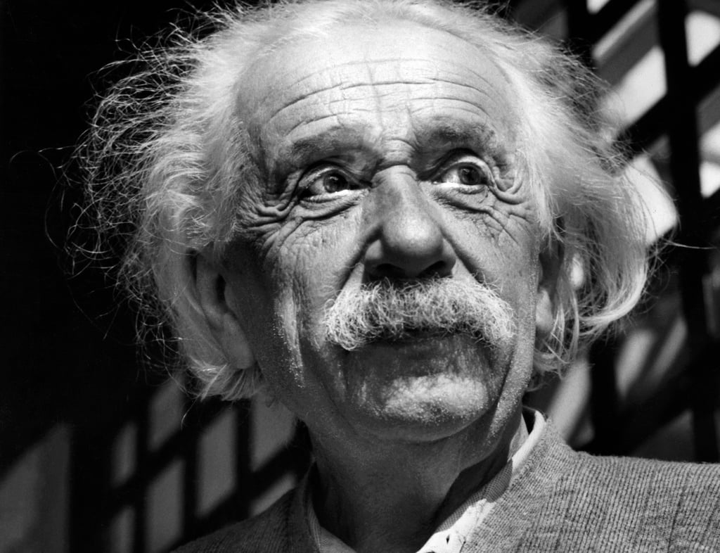 Albert Einstein is seen in Princeton, New Jersey, in 1954. Photo: AP