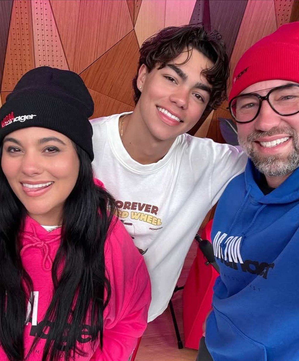 Malachi Barton with his parents, Felicia and Loren. @momagerpodcast/Instagram Malachi Barton with his parents, Felicia and Loren. @momagerpodcast/Instagram