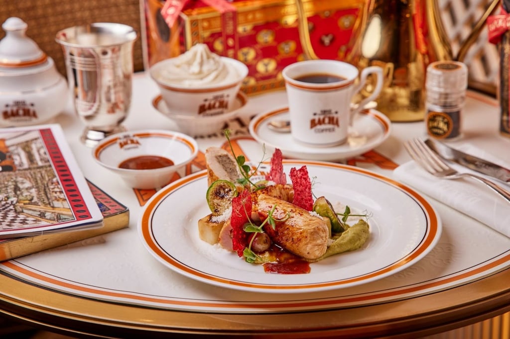 Bacha Coffee’s festive menu is available until early January. Photo: Handout