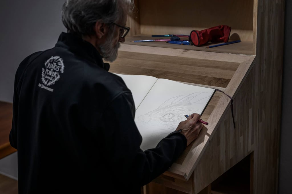 Howe draws at La Tour du Fantastique in Neuchâtel. Photo: AFP