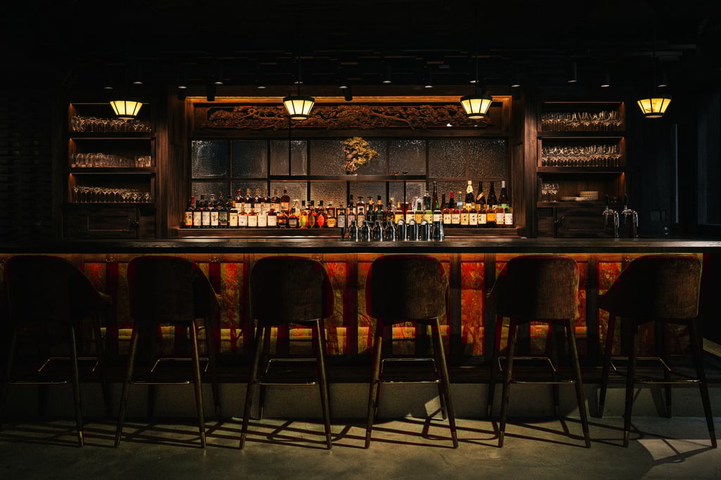 The interiors of Gokan in Hong Kong. Photo: Handout The interiors of Gokan in Hong Kong. Photo: Handout