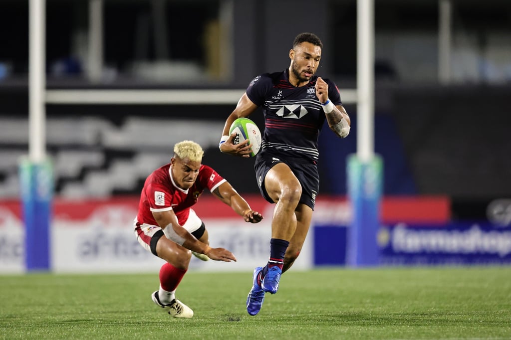 Hong Kong’s first game on January 17 will be against familiar rivals Tonga (left). Photo: World Rugby Hong Kong’s first game on January 17 will be against familiar rivals Tonga (left). Photo: World Rugby