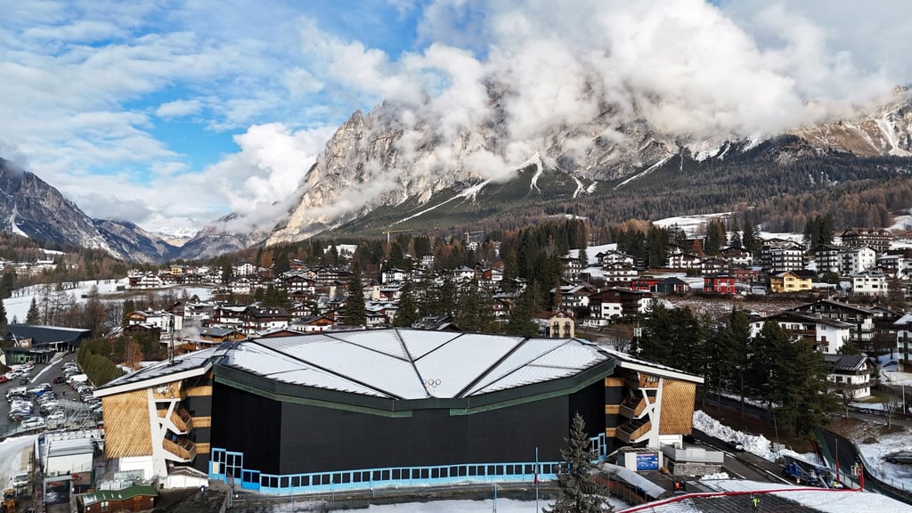 China’s men’s and women’s doubles duos will compete at the Cortina Curling Olympic Stadium. Photo: Reuters