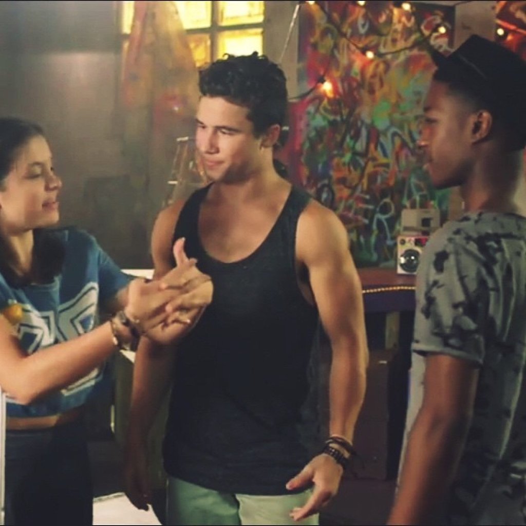 Robbie G.K. in Canadian TV series Full Out (2015). Photo: @robsgk/Instagram