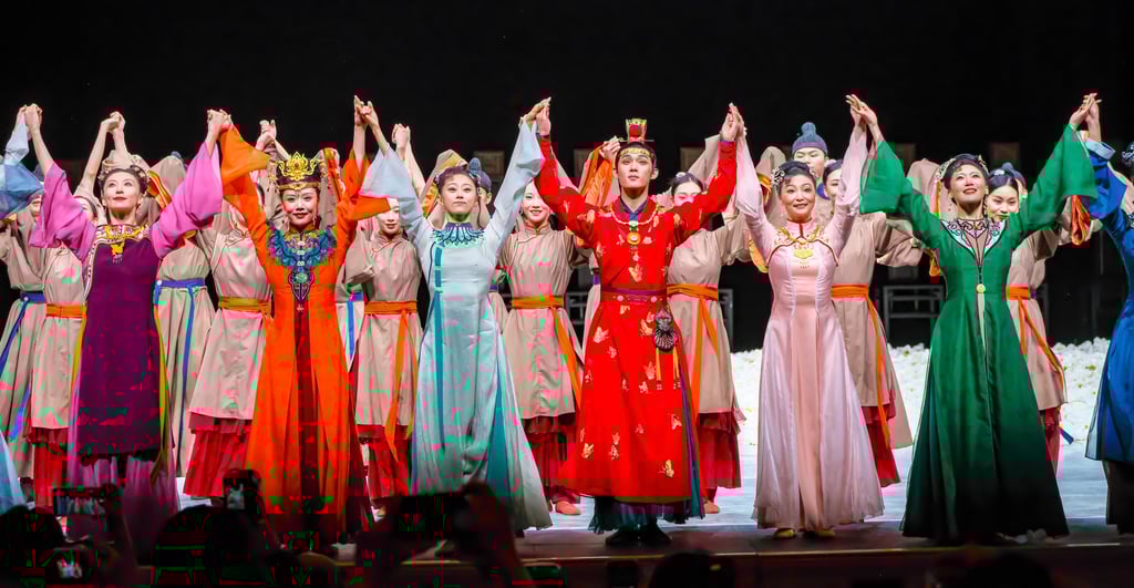 The dance drama A Dream of Red Mansions reimagines the love triangle depicted in the 18th century Chinese novel, Dream of the Red Chamber.