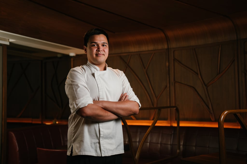Chef de cuisine Jason Wolf at The Landmark Mandarin Oriental in Hong Kong. Photo: Handout