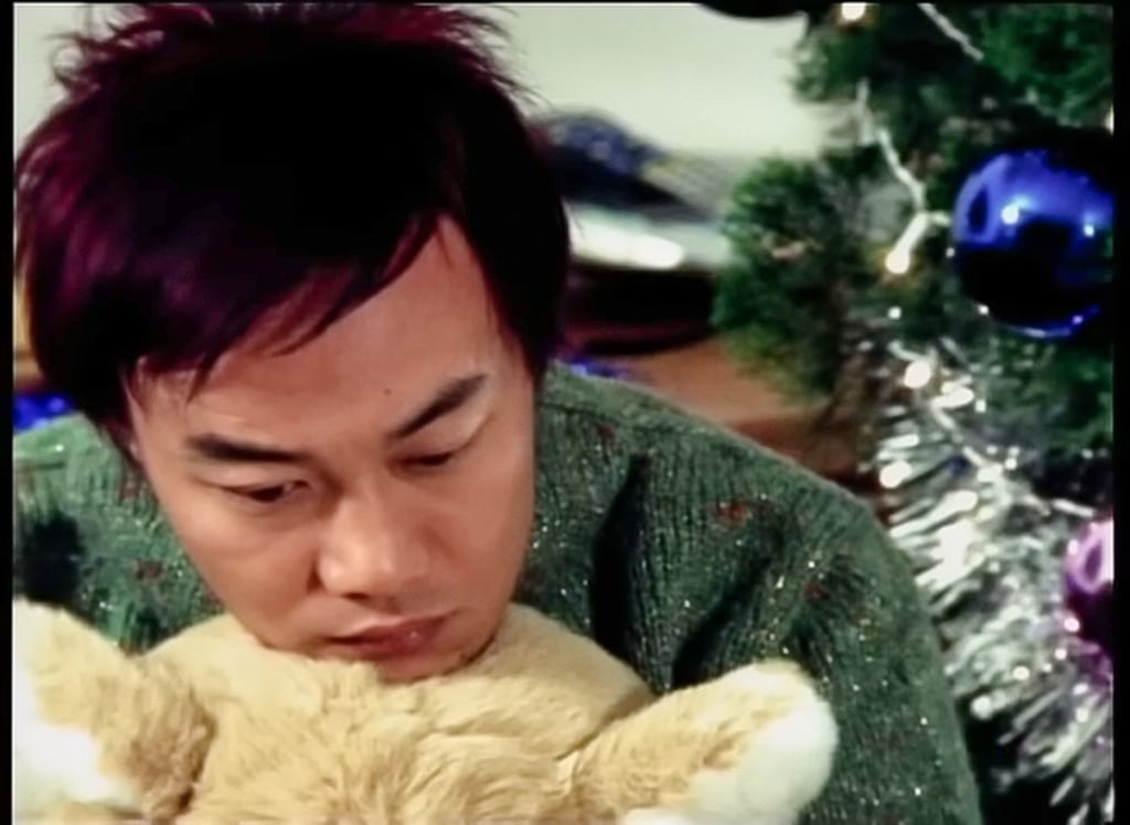 A scene in the video for Eason Chan’s “Lonely Christmas”, released in 2002. Photo: handout
