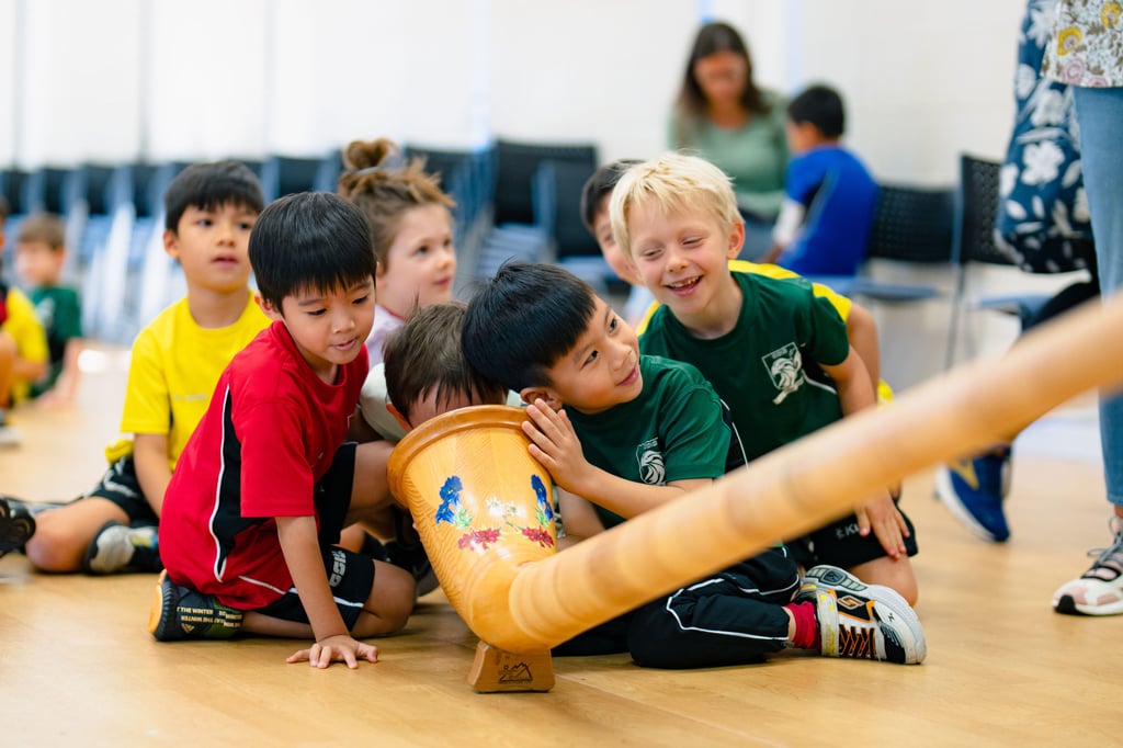 A workshop at German Swiss International School in Hong Kong. Photo: Handout