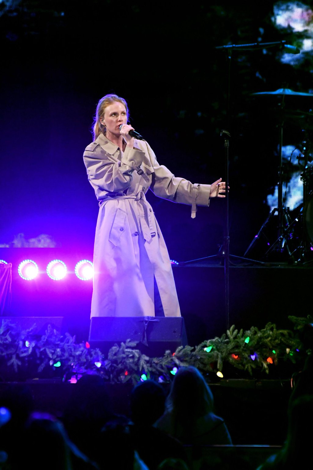 Audrey Hobert performs during the 2025 iHeartRadio Jingle Ball 2025 at Intuit Dome on December 5, in Los Angeles, California. Photo: Getty Images via AFP