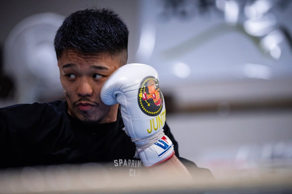 Junto Nakatani’s goal for 2026 was “to be champion at super bantamweight”. Photo: AP