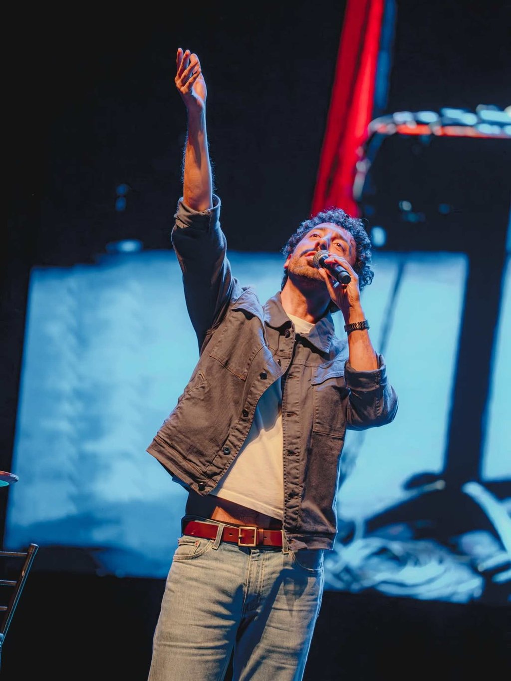 Morgan Jay on stage in Rio. Photo: @morganjay/Instagram